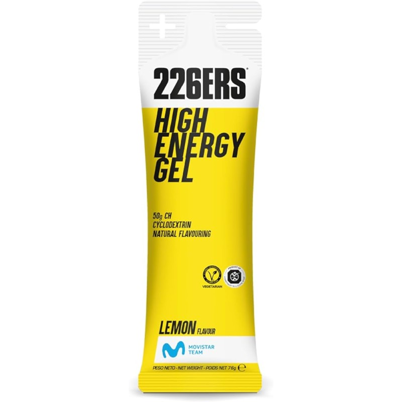 HIGH ENERGY GEL LIMÓN